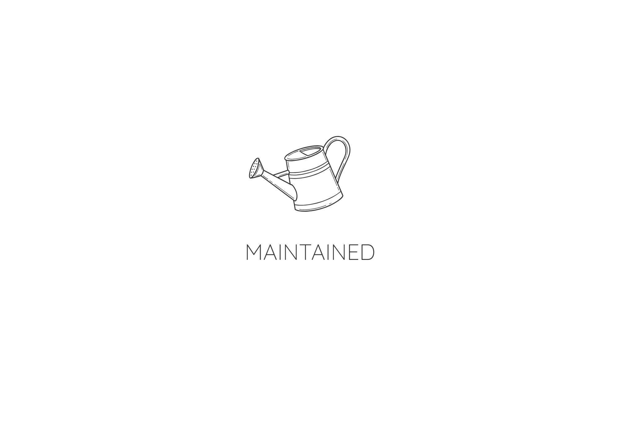Maintained — hand-drawn icon